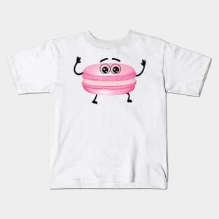 cute pink macaron Kids T-Shirt